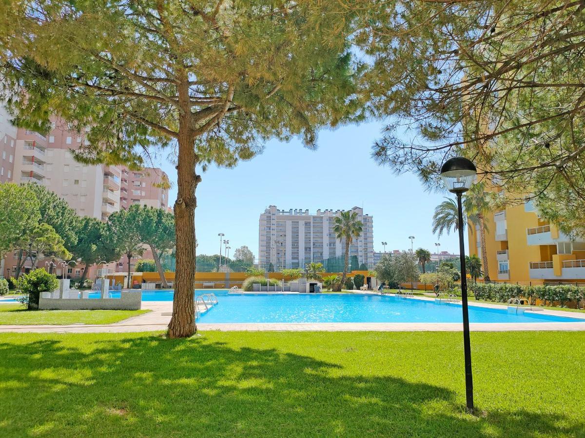 Global Properties, Practico Apartamento Con Piscina En Residencial Brezo Canet كانيت ذي بيرينغير المظهر الخارجي الصورة